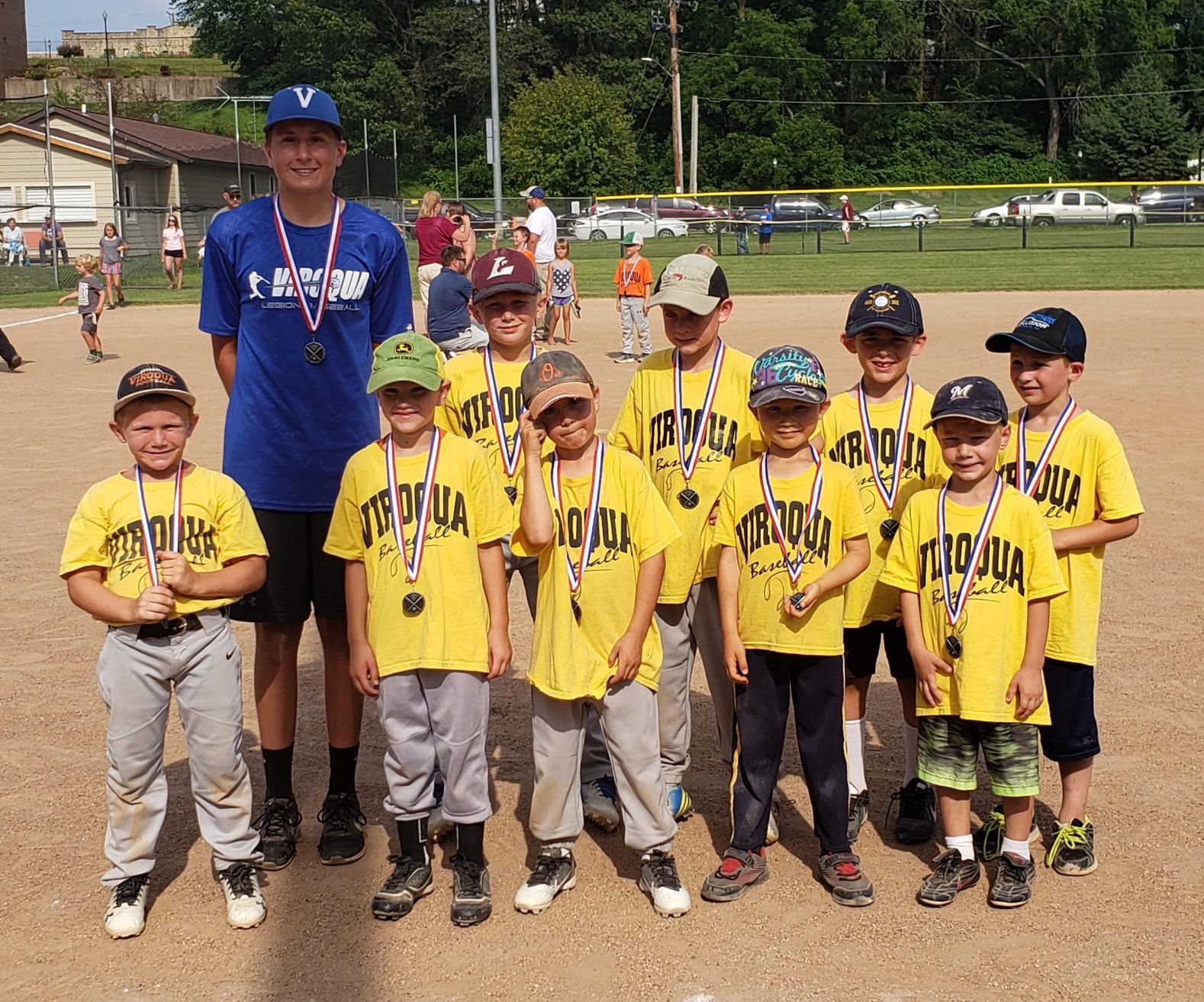 Midget League second-place team